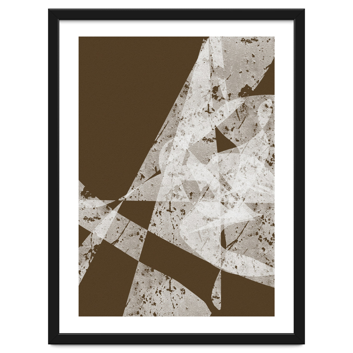 Abstract White Scratch