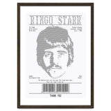 Receipt Art Ringo Starr Quotes thumbnail