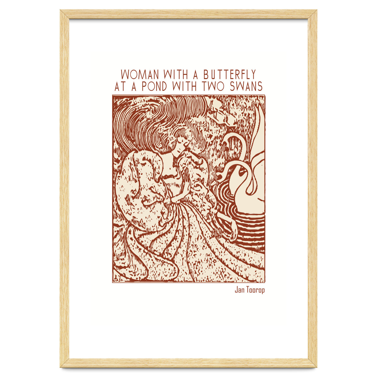 Woman With A Butterfly