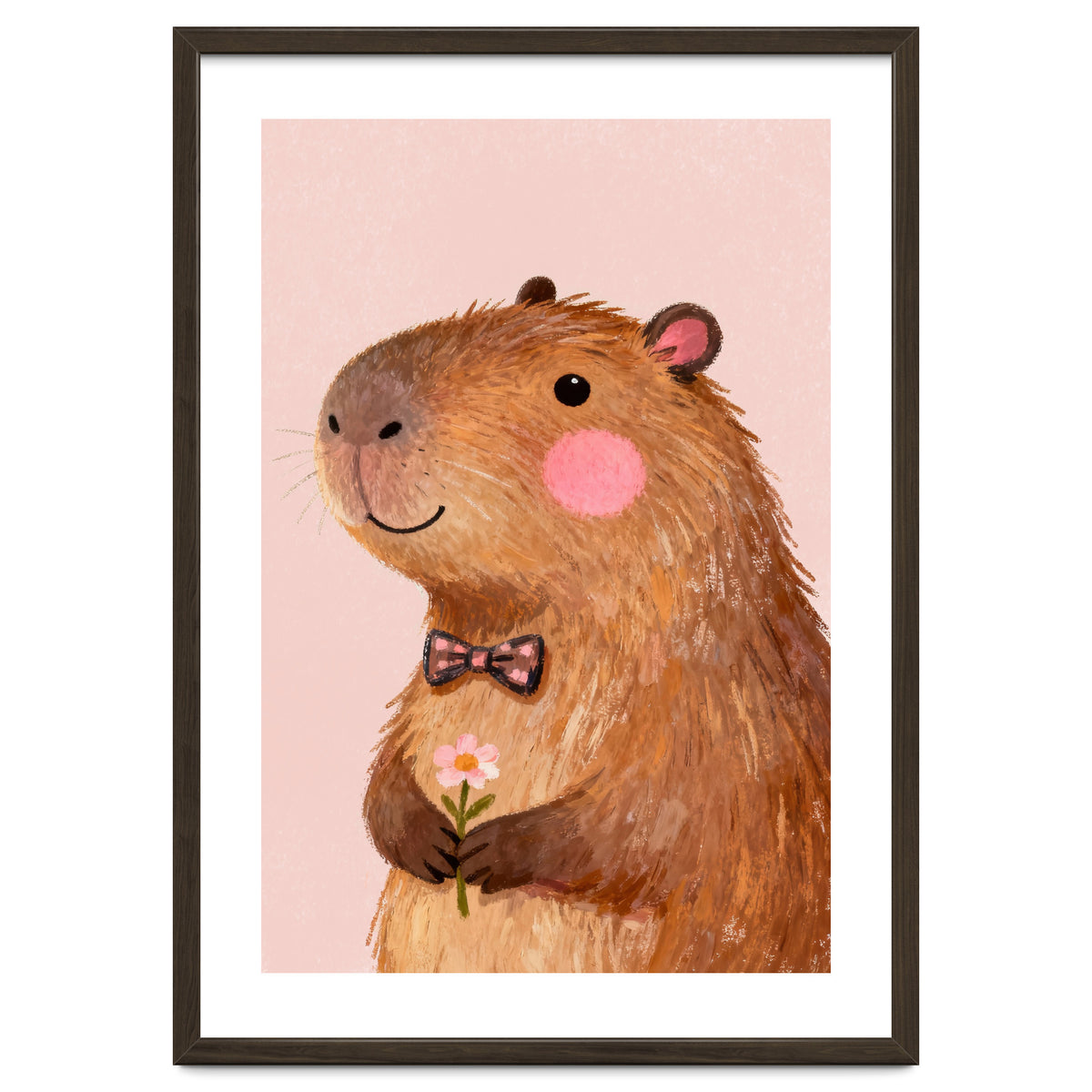 Capybara Kindergarten Nursery Art