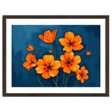 Orange Blue Flower thumbnail