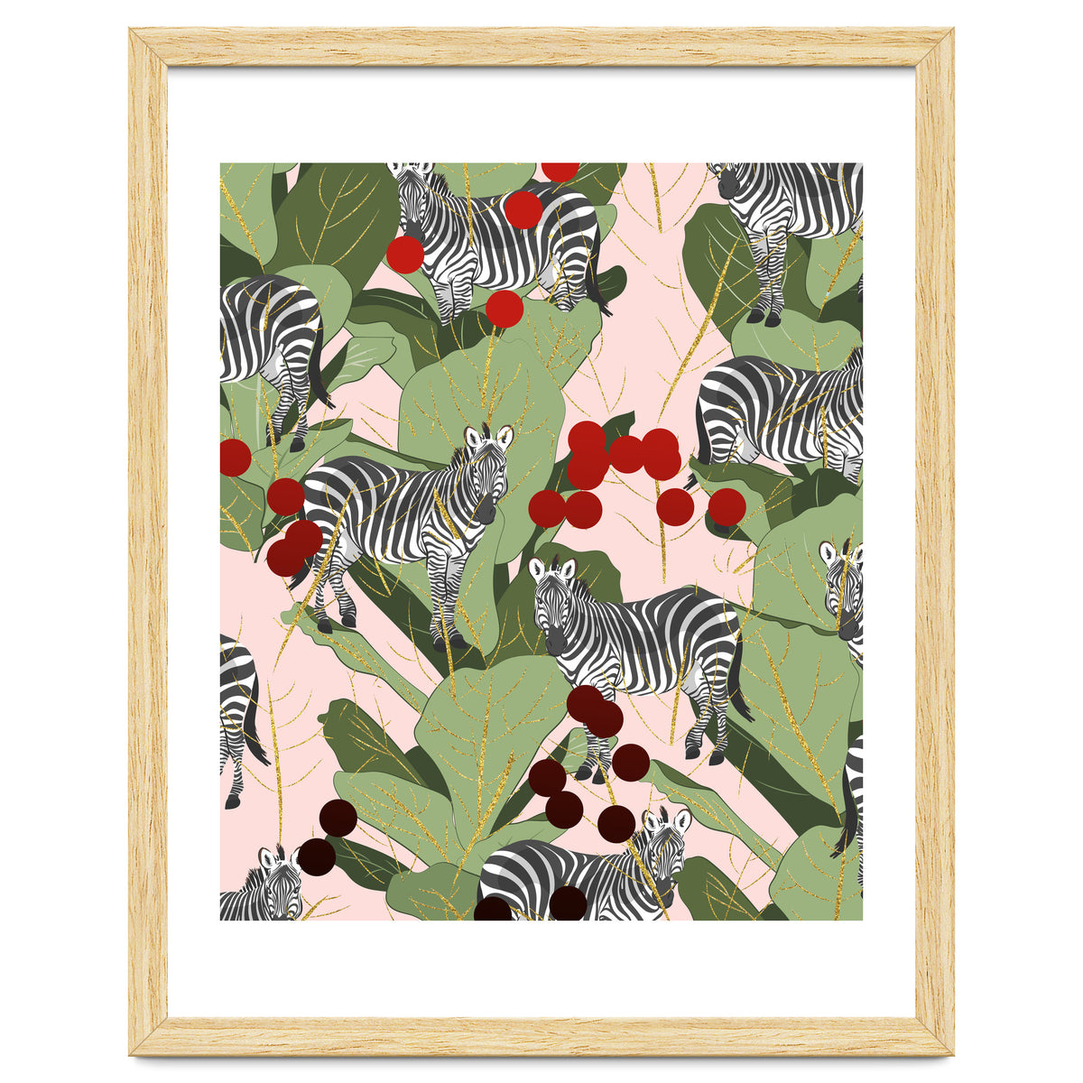 Zebra Harem #society6 #decor #buyart