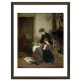 The Evening Prayer. Dating: 1857. Measurements: h 46.5 cm × w 38.5 cm; d 6.4 cm. thumbnail