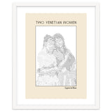 Two Venetian Women – Eugene de Blaas (ascii art) thumbnail