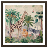 Vintage Fantasy African Animals Safari thumbnail