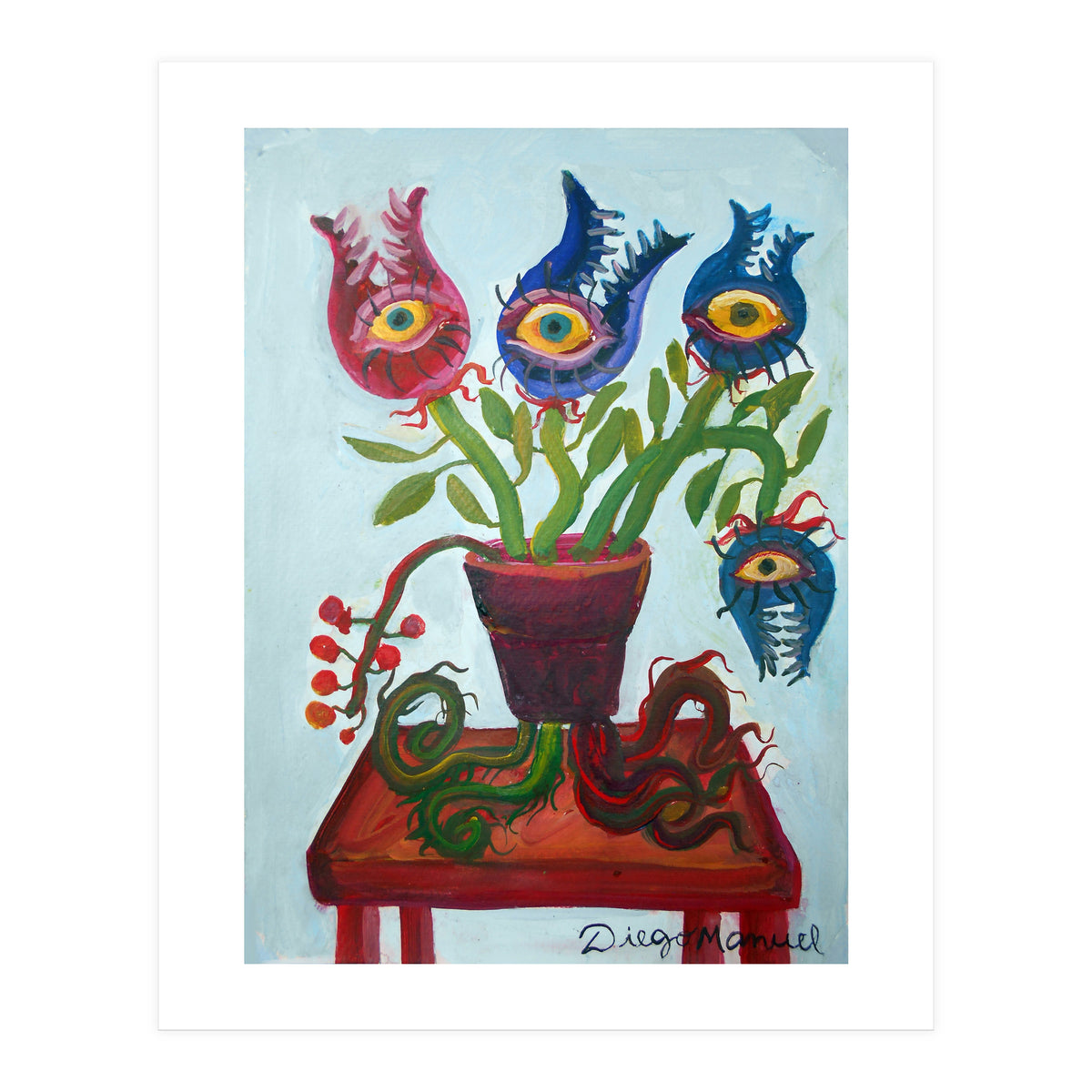 Flor Carnivora 4 (Print Only)