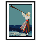 Sweden, Woman With Alp Horn thumbnail