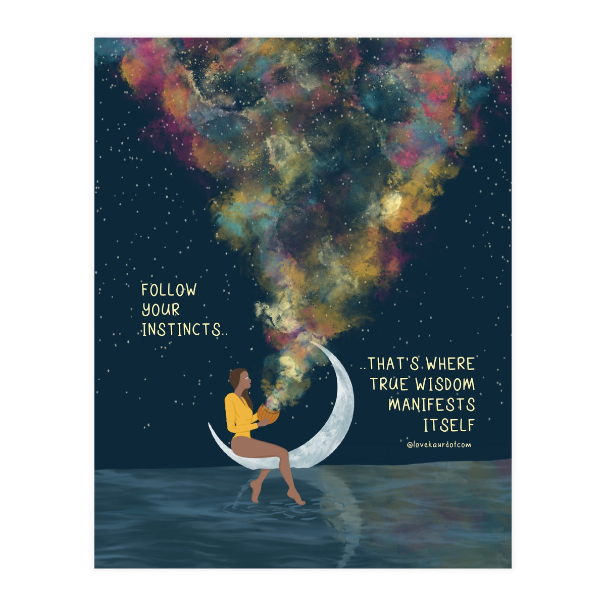 Follow Your Instincts (Print Only)