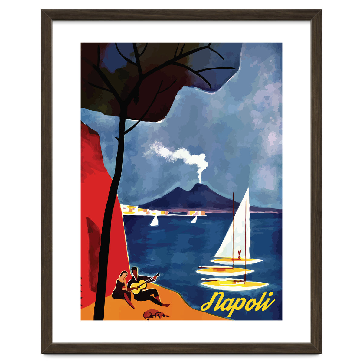 Napoli, Romantic Scene