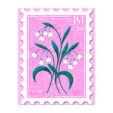 Berkshire Summer Snowflake Postage Stamp (Print Only) thumbnail