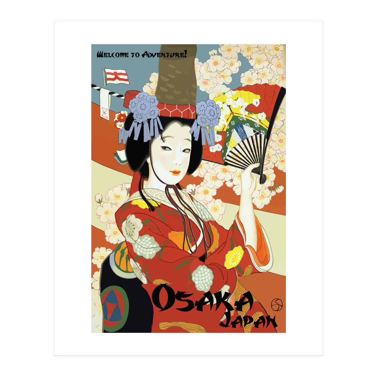 Osaka Lad, Japan (Print Only)