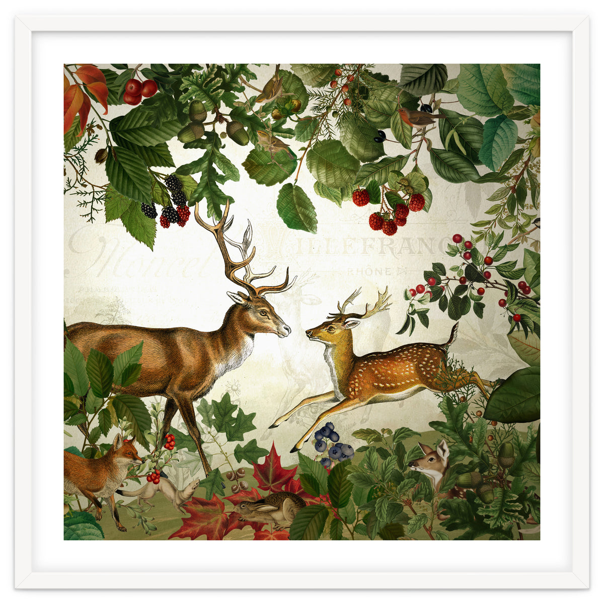 Nostalgic Autumn guardians of the forest 2