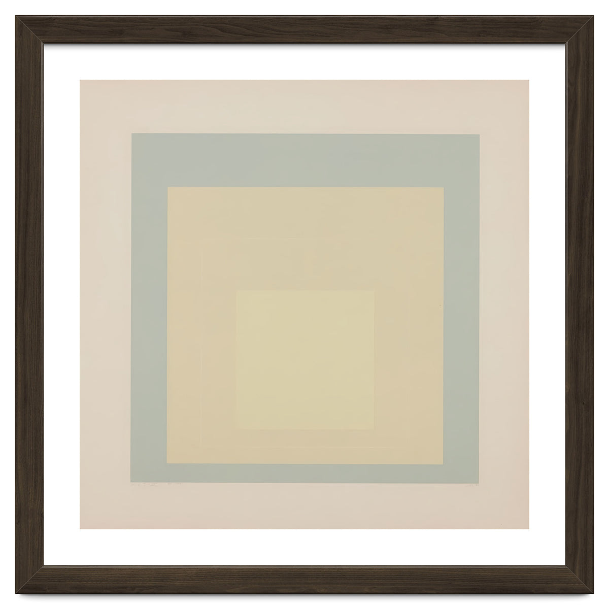 JOSEF ALBERS - HOMAGE TO THE SQUARE