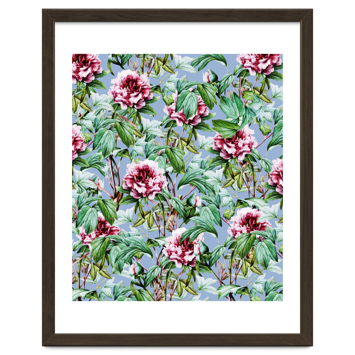 Frosty Florals #society6 #decor #buyart