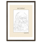 Self Portrait – Leonardo Da Vinci (ascii Art) thumbnail