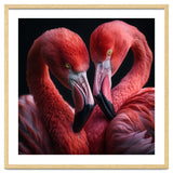 Two Flamingos Together thumbnail