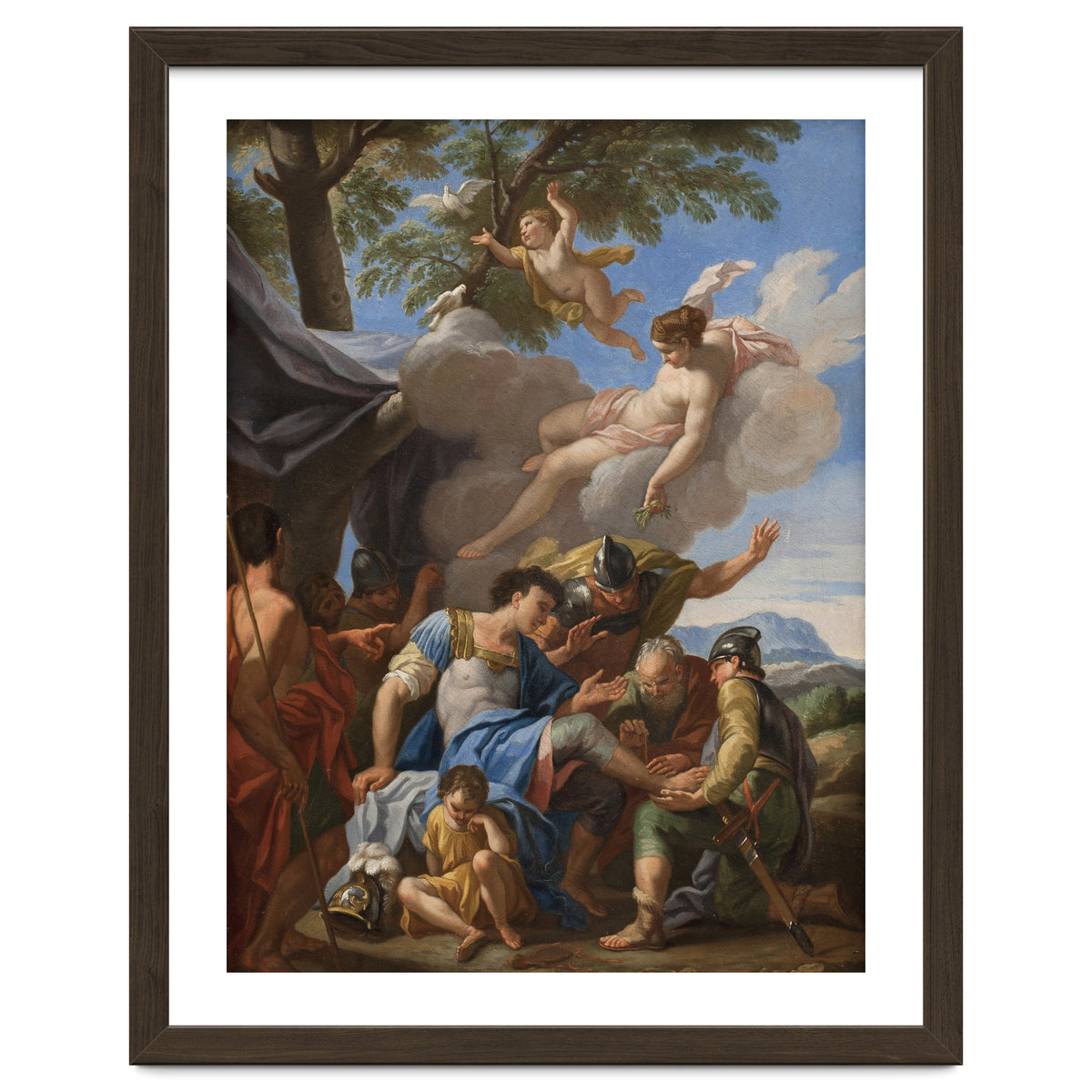 Hendrik Krock – Venus Brings Healing Herbs to the Wounded Aeneas