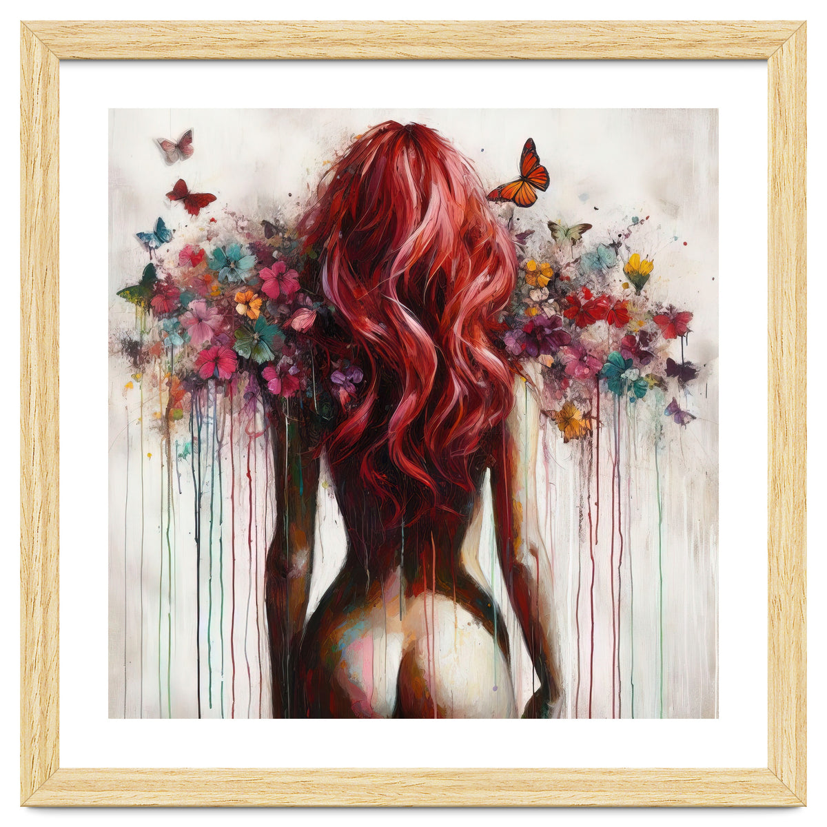 Scarlet Butterfly Back