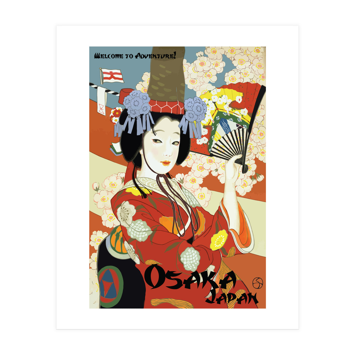 Osaka Lad, Japan (Print Only)