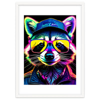 Raccoon In Glasses