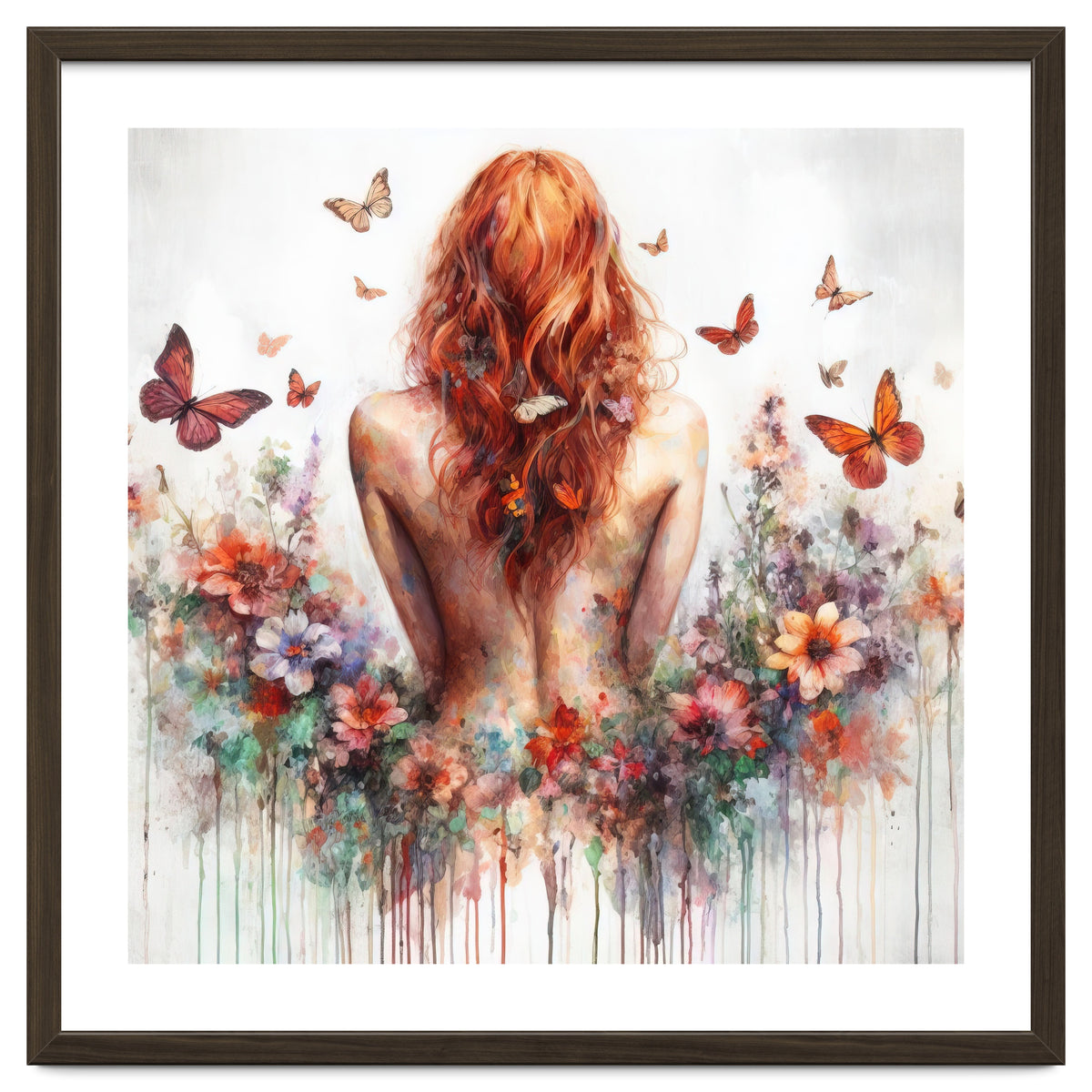 Butterfly Body In Bloom