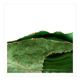 Green & Gold Agate Texture 28 (Print Only) thumbnail
