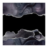 Black & Silver Glitter Agate Texture 03 (Print Only) thumbnail