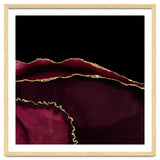 Burgundy & Gold Agate Texture 05 thumbnail