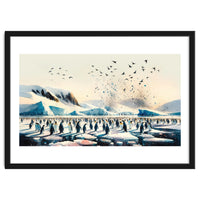 Antarctic Expanse Penguins Path