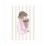 The Girl With The Tulips (Print Only) thumbnail