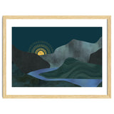 Abstract Landscape Sunrise thumbnail