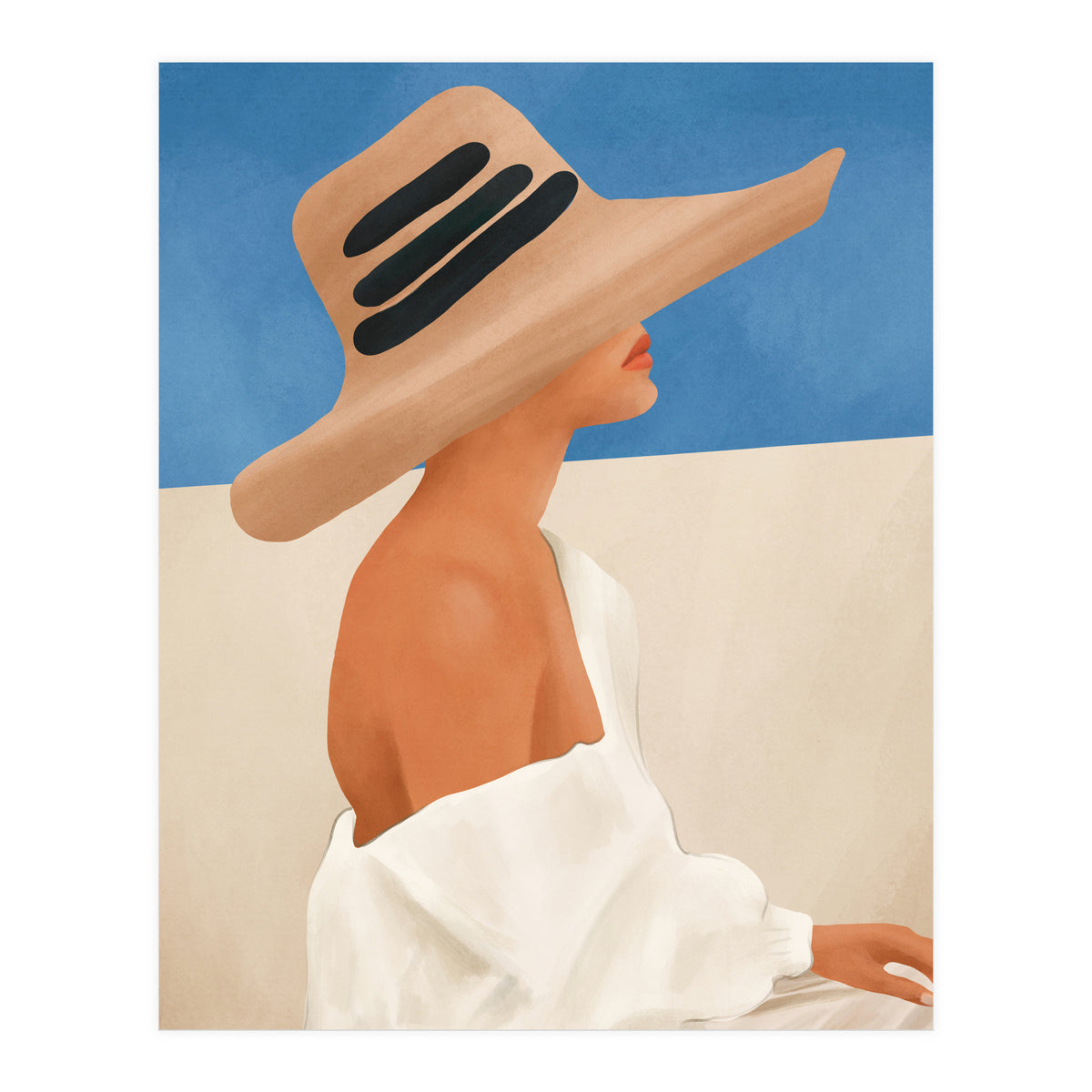 Summer Hat (Print Only)