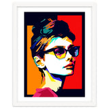 Audrey Hepburn Hollywood Star Pop Art WPAP thumbnail