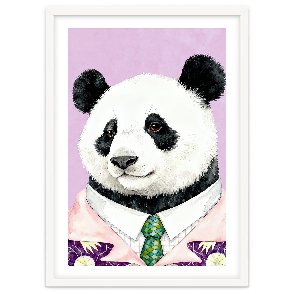 Dapper Panda Portrait