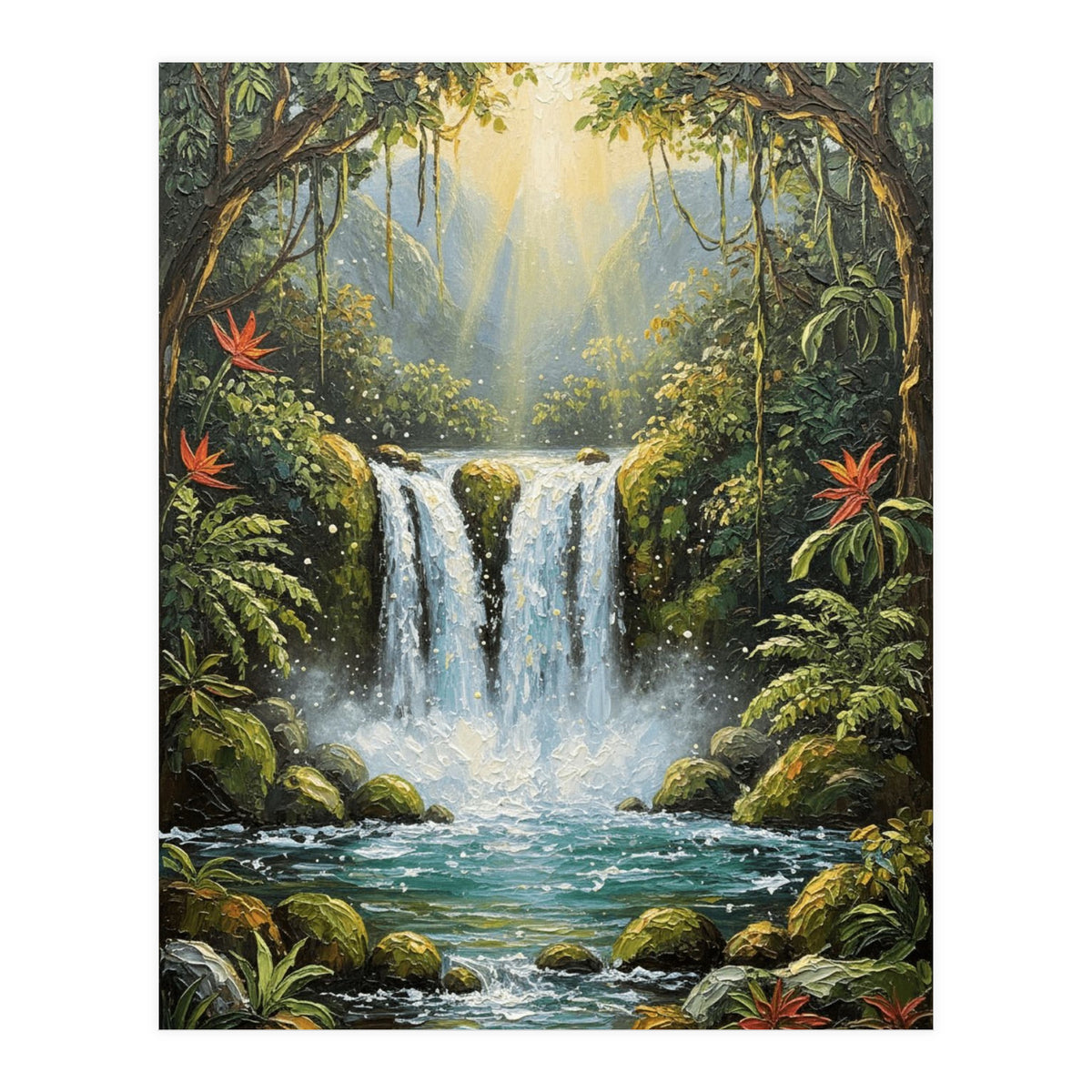 Celestial Cascades (Print Only)