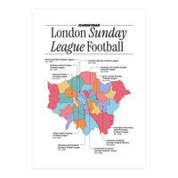 London Sunday League Football (Print Only)