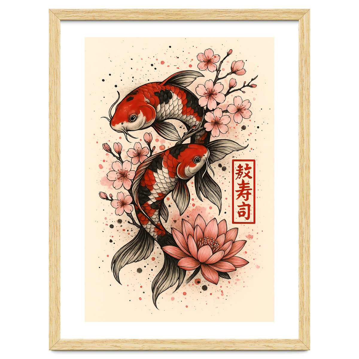 Koi fish Japanese