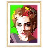 Sharon Stone Actress Movie Retro Illustration thumbnail