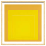 JOSEF ALBERS - HOMAGE TO THE SQUARE YELLOW thumbnail