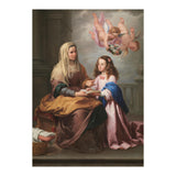 Bartolomé Esteban Murillo / 'Saint Anne with the Virgin', ca.  1655, Spanish School. VIRGIN MARY. (Print Only) thumbnail