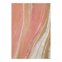 Blush Marble With Gold (Print Only)