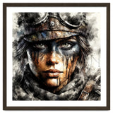 Warrior Woman With Aviator Goggles thumbnail