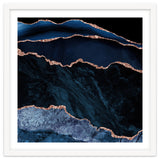 Navy & Rose Gold Agate Texture 02 thumbnail