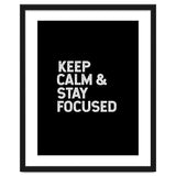 keep calm and stay focused thumbnail