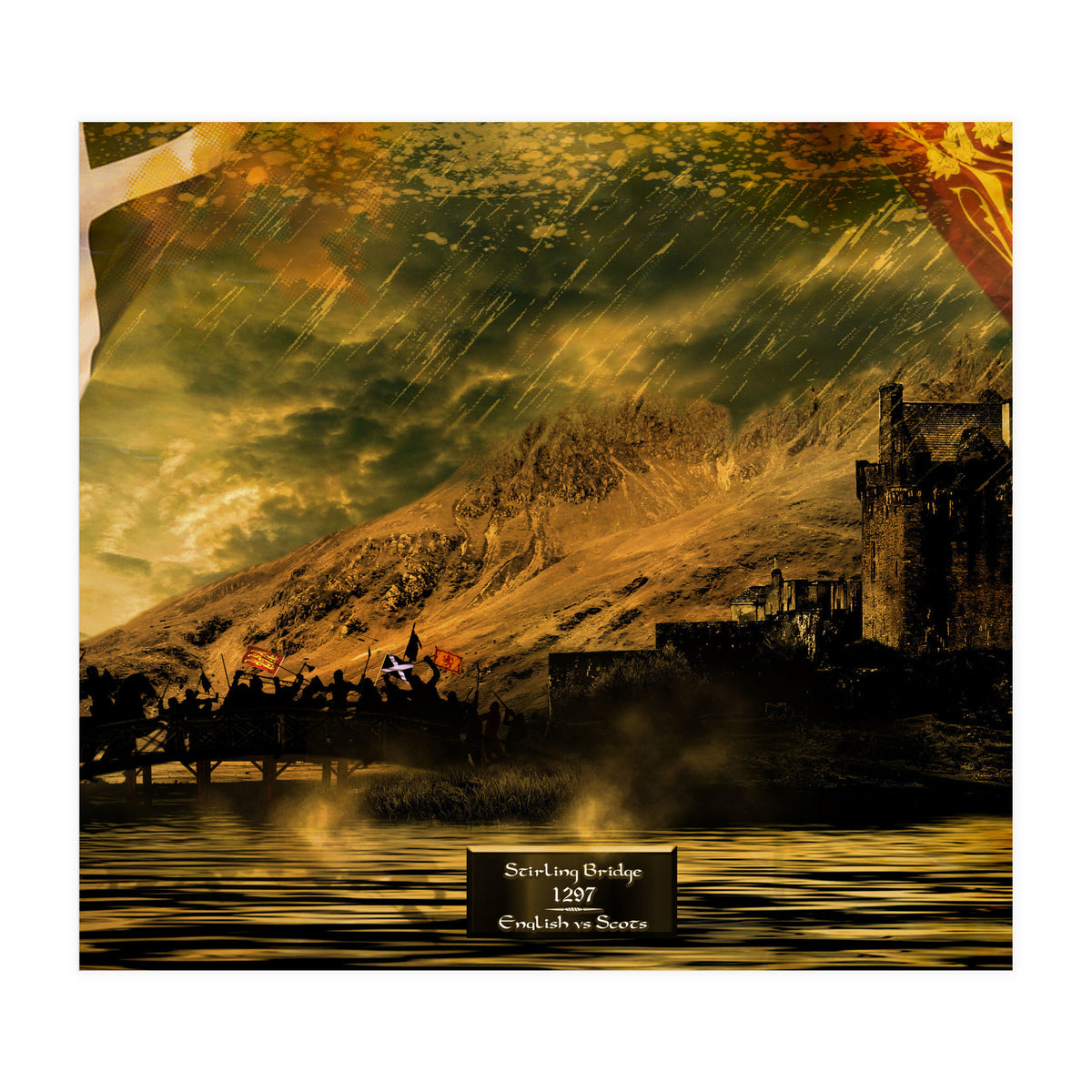 Stirling Bridge Medieval Battle 1297 (Print Only)