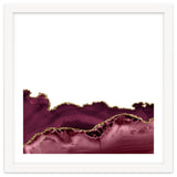 Burgundy & Gold Agate Texture 30 thumbnail