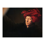 Man In A Turban - Jan Van Eyck - Selfie (Print Only) thumbnail