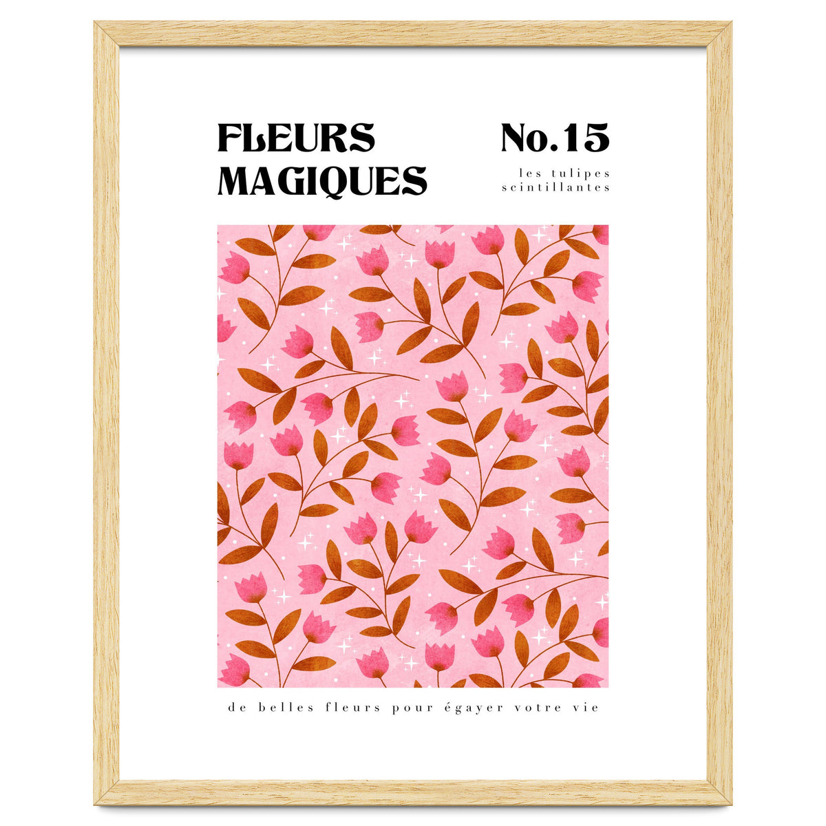 Magical Flowers No.15 Sparkling Tulips