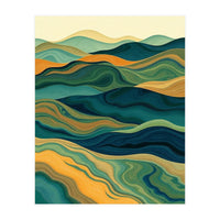 Rolling Hills of Oceania (Print Only)