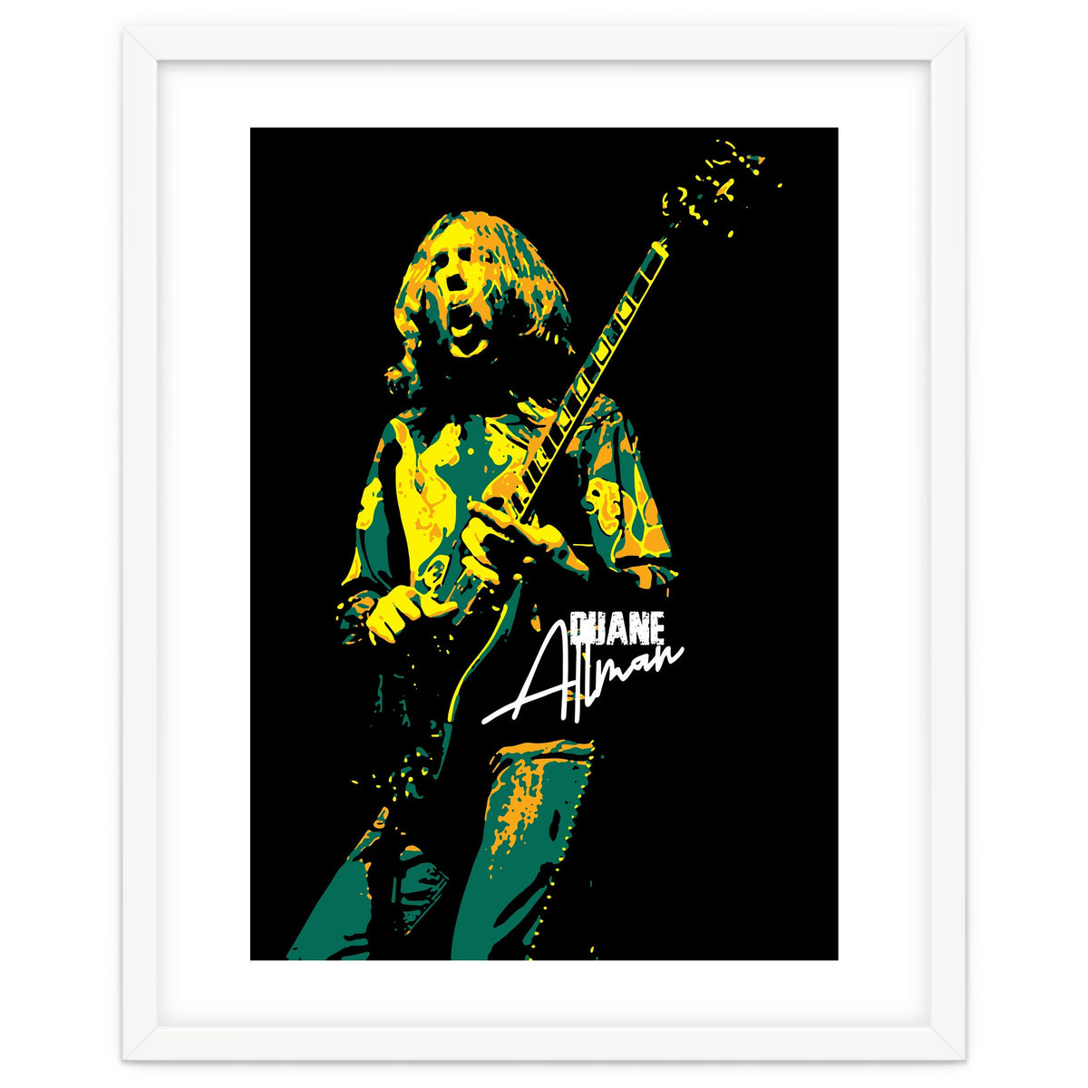 Duane Allman American Rock and Blues Guitarist 2